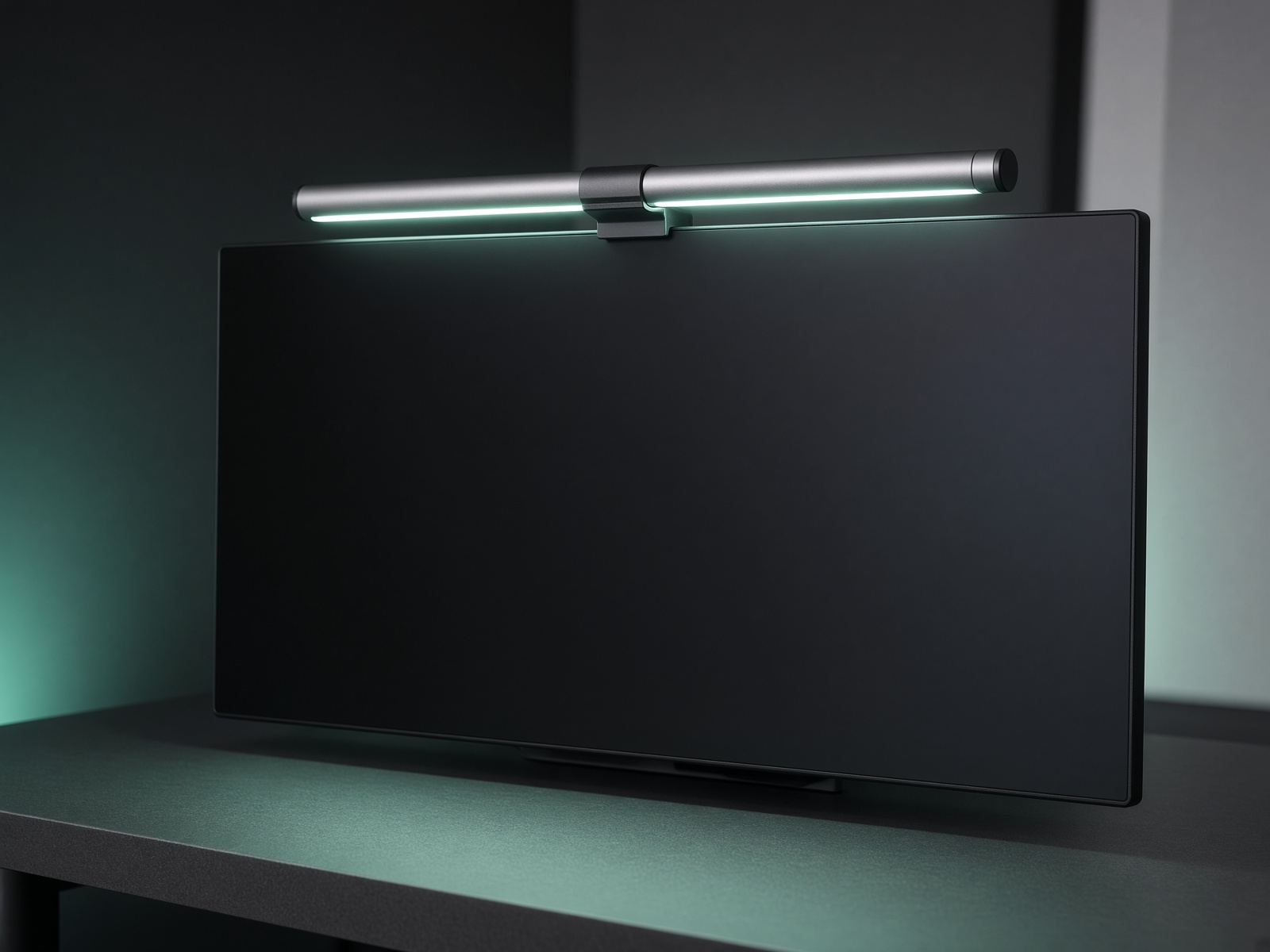 QuietFrame — A monitor light bar that does not bounce off the screen.